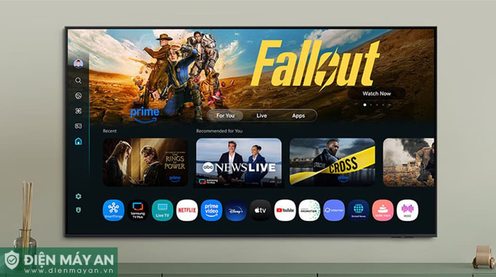 Smart Tivi QLED Samsung AI 4K 75 Inch QA75Q7F5 (75Q7F5)